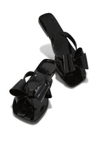 Load image into Gallery viewer, Black Slip-On Sandals
