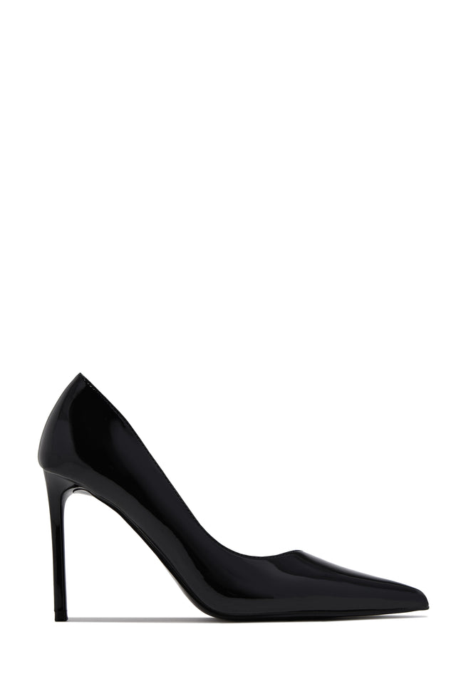 Load image into Gallery viewer, Ava Pointed Toe Pumps - Black
