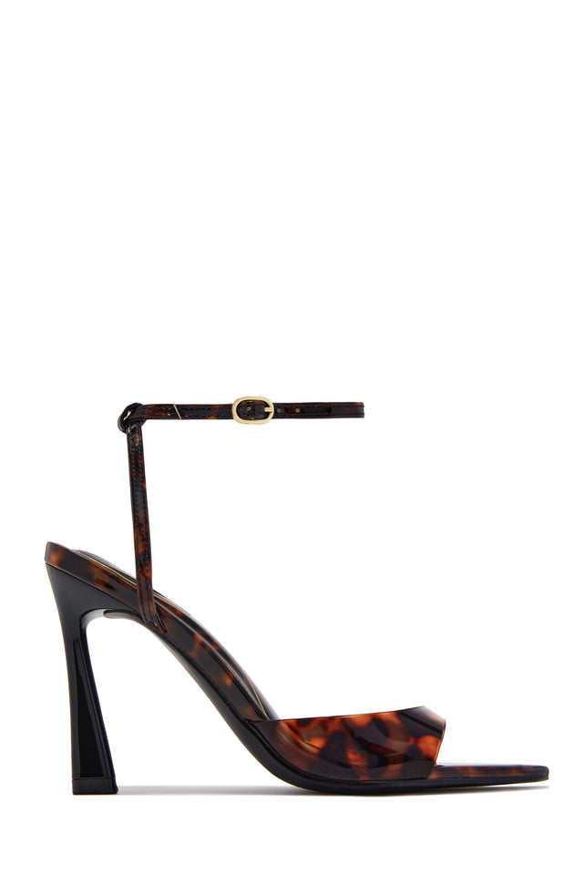Load image into Gallery viewer, Azani Mary Jane Strap Heels - Tortoise
