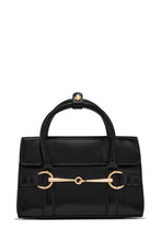 Load image into Gallery viewer, Brooke Top Handle Crossbody Bag – Black
