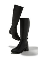 Load image into Gallery viewer, Stephany Knee High Boots - Black
