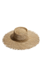 Load image into Gallery viewer, Shore Thing Frayed Brim Hat - Natural
