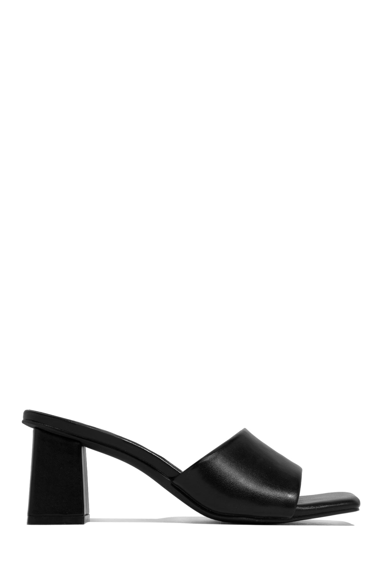 Miss Lola | Valentine Green Block Heel Mules – MISS LOLA