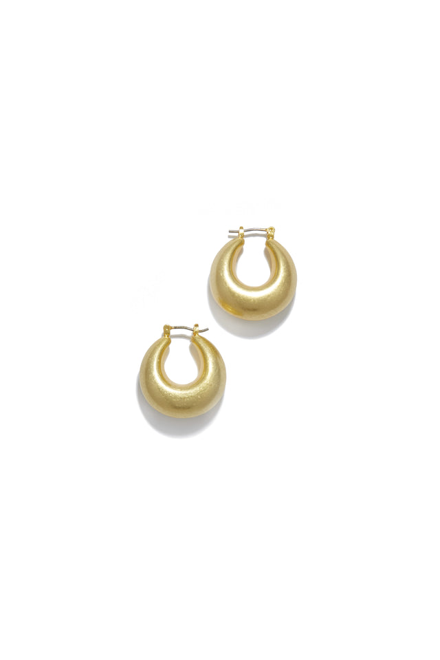 Load image into Gallery viewer, Small Gold Hoop 
