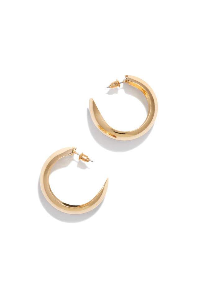 Load image into Gallery viewer, Half Moon Earring 
