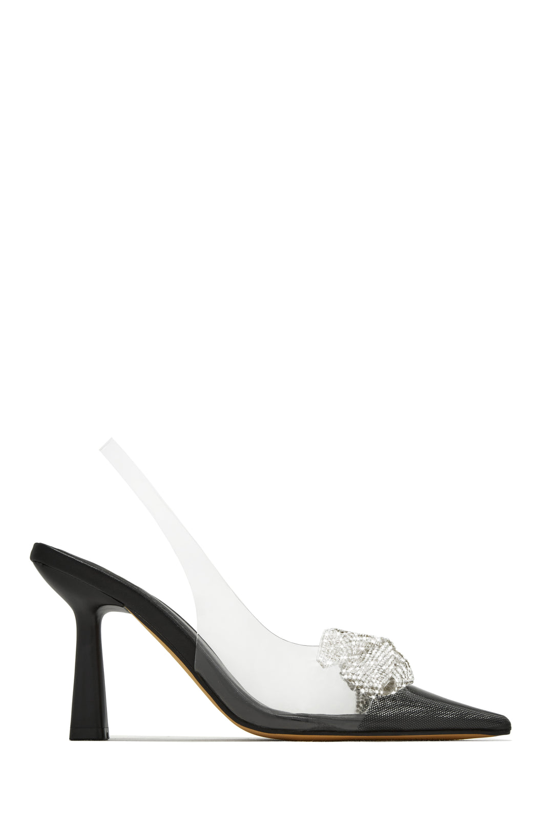 Clear Sling Back
