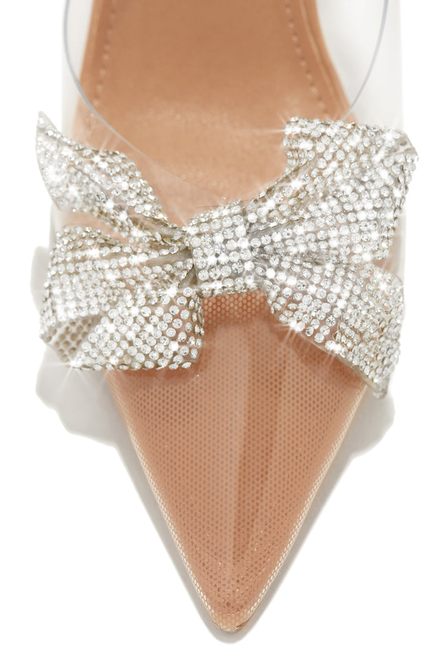 Valentina embellished evening pump clearance