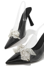 Load image into Gallery viewer, Clear Pointed Toe Heels

