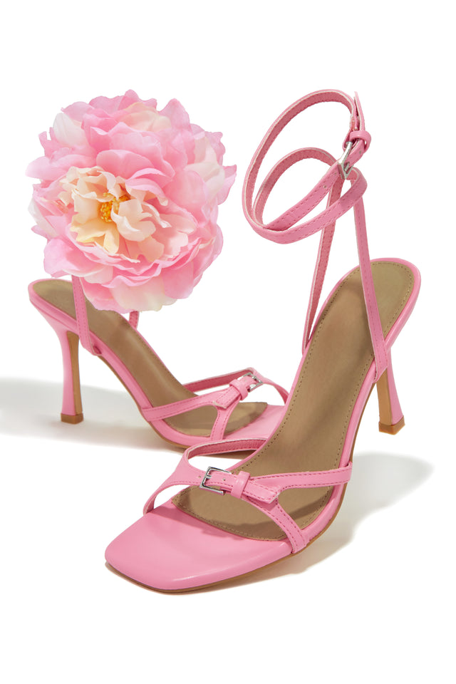 Buy ELLE Womens Pink Color Slip On Sandals Online