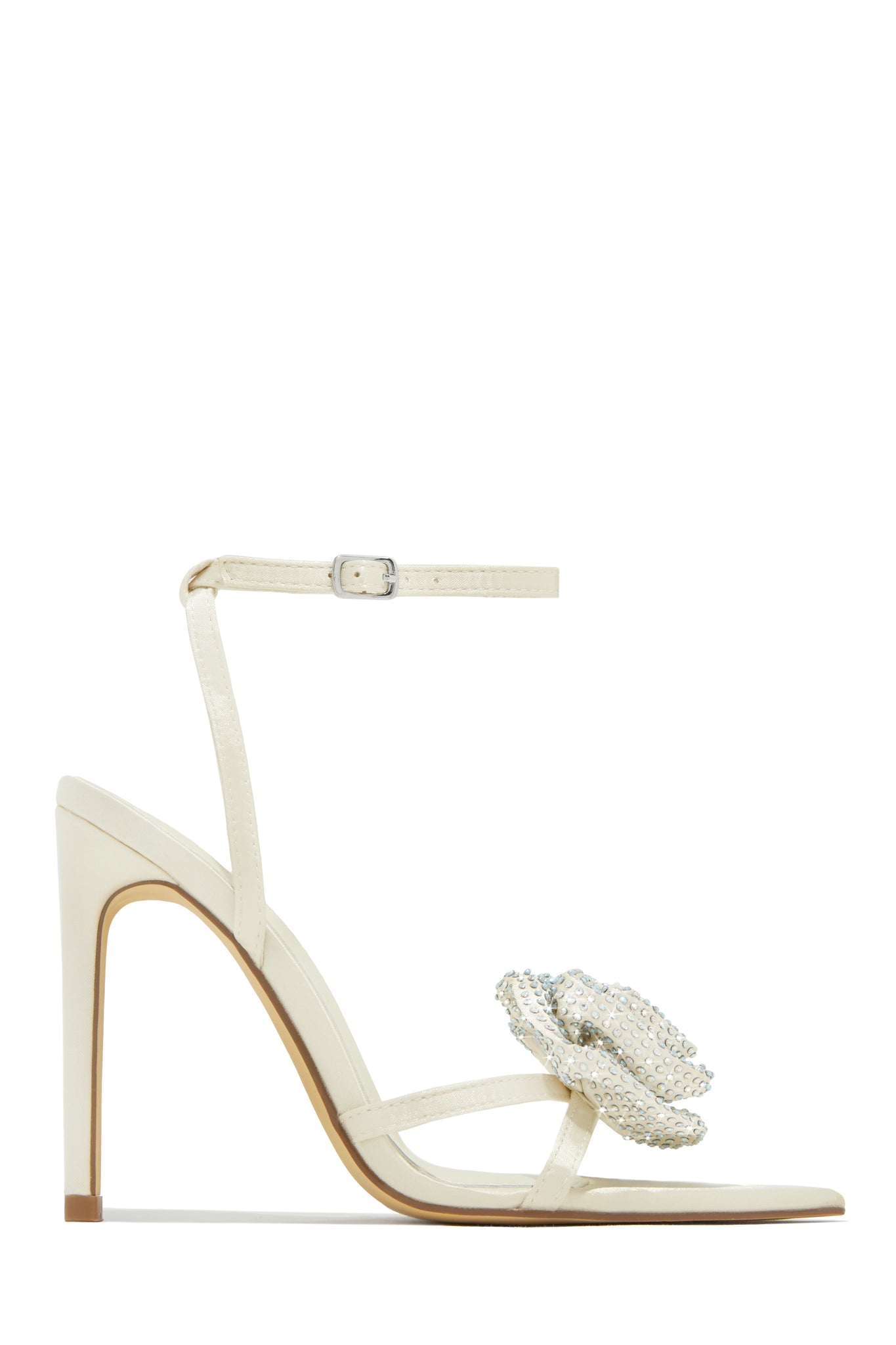 Embellished online ivory heels