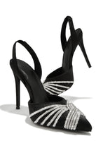 Load image into Gallery viewer, Embellished Black Heels
