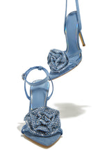 Load image into Gallery viewer, Denim Pointed Toe Heels 
