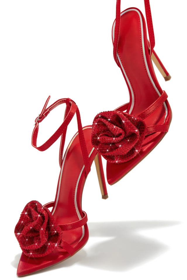 Load image into Gallery viewer, Cute Going Out Red Heels
