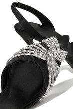 Load image into Gallery viewer, Black Embellished Heels
