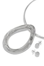 Load image into Gallery viewer, Textured Hoop Pendant 
