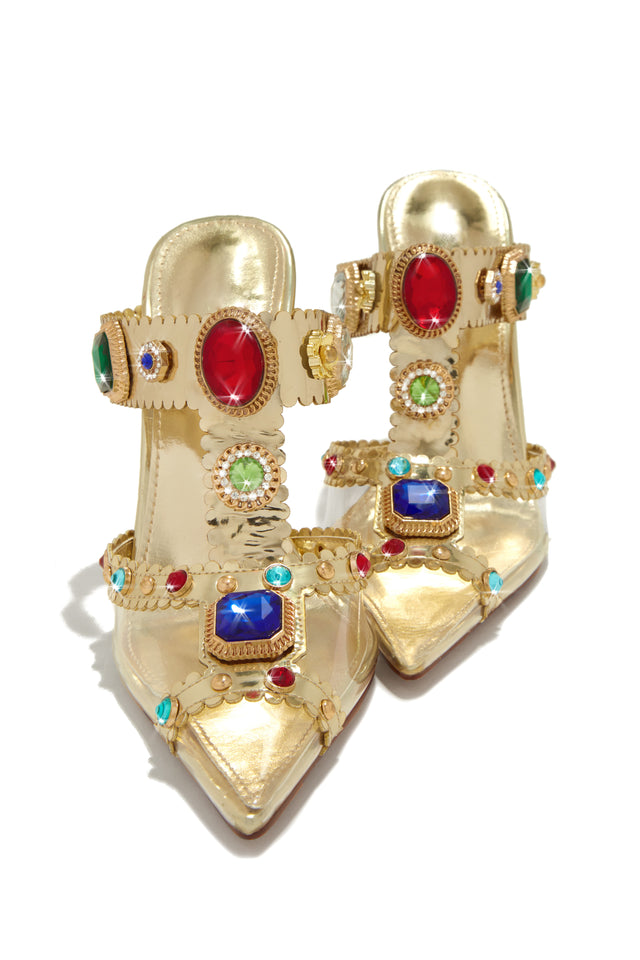 Load image into Gallery viewer, Multicolor Jewel Embellishment 
