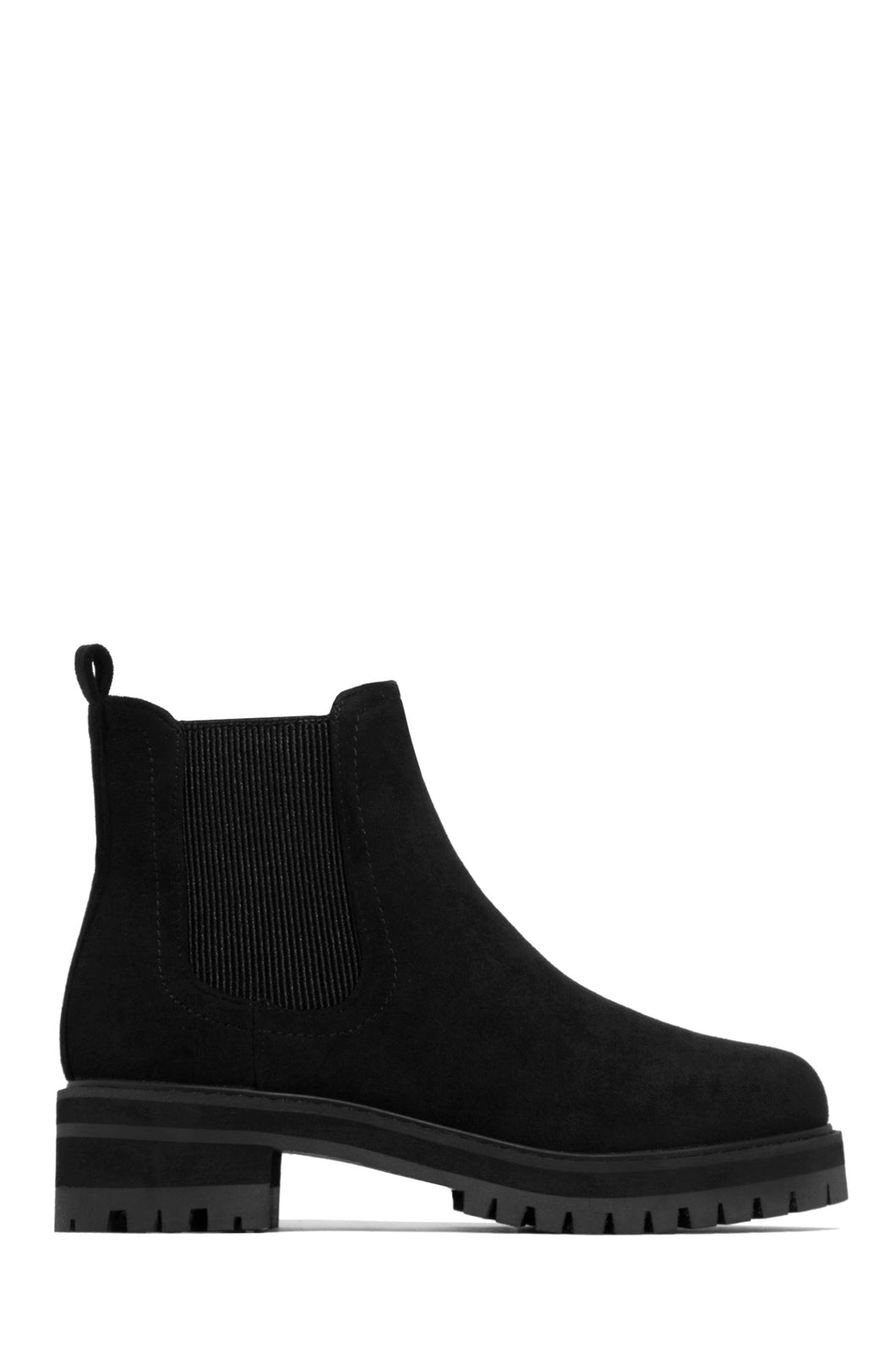 Fall Feels Pull On Chelsea Boots - Black