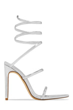 Load image into Gallery viewer, Nathalie Around The Ankle Coil High Heels - Brown
