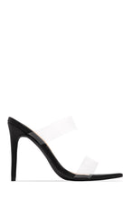 Load image into Gallery viewer, Black High Heel Mules
