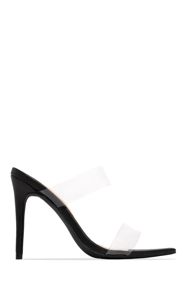 Load image into Gallery viewer, Black Slip On Heels
