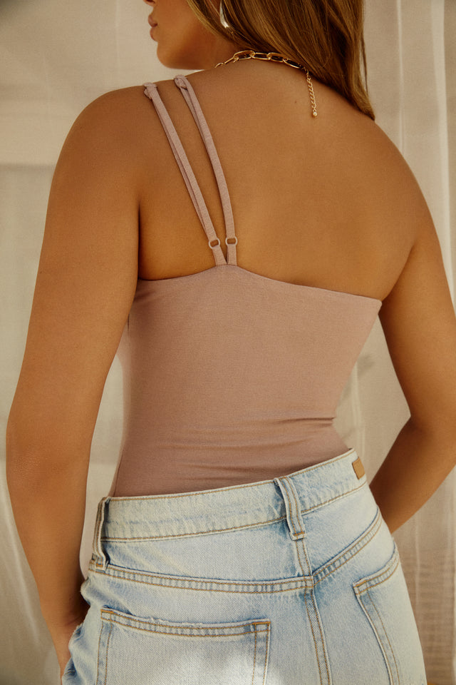 Load image into Gallery viewer, Nude Bodysuit Top
