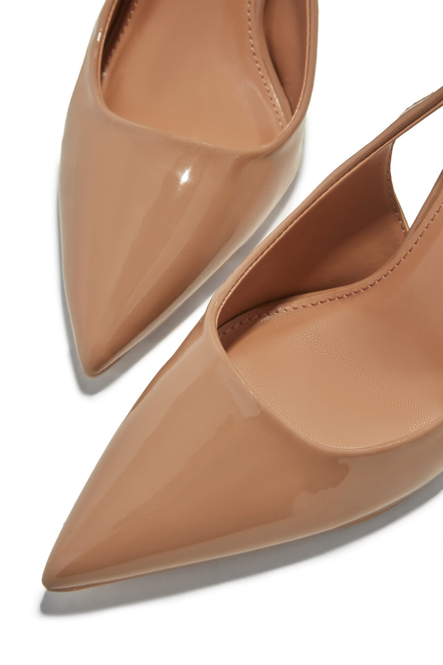 Load image into Gallery viewer, Alisson Slingback Pumps - Dark Nude
