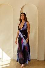 Load image into Gallery viewer, Purple and Black Dress
