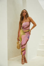 Load image into Gallery viewer, Multi Abstract Print Maxi Dress
