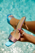 Load image into Gallery viewer, Multi-Color Rhinestone Mules
