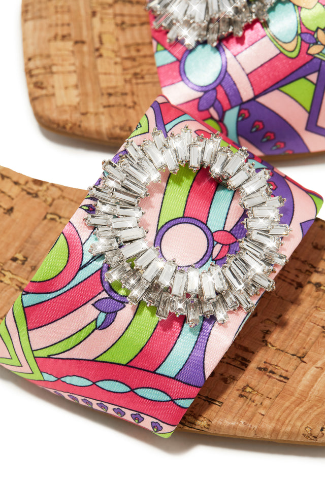 Load image into Gallery viewer, Multi Color Embellished Sandals
