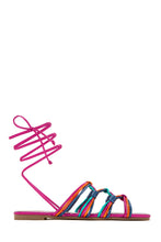 Load image into Gallery viewer, Multi-Color Lace-Up Sandals
