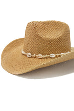 Load image into Gallery viewer, Straw Natural Hat
