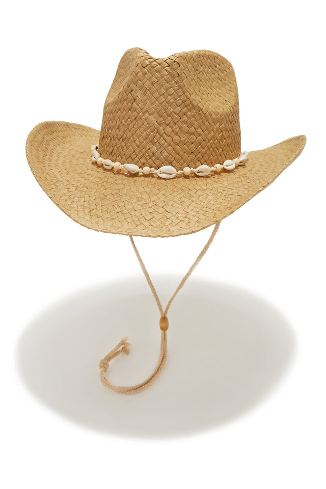 Load image into Gallery viewer, Summer Shell Straw Hat
