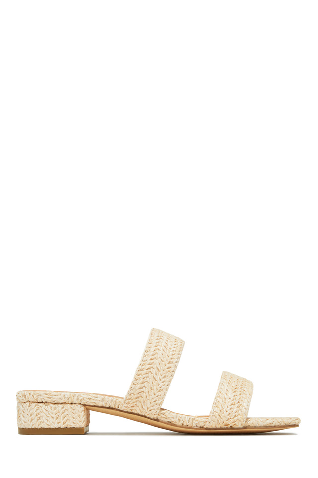 Load image into Gallery viewer, Cream Heel Sandal
