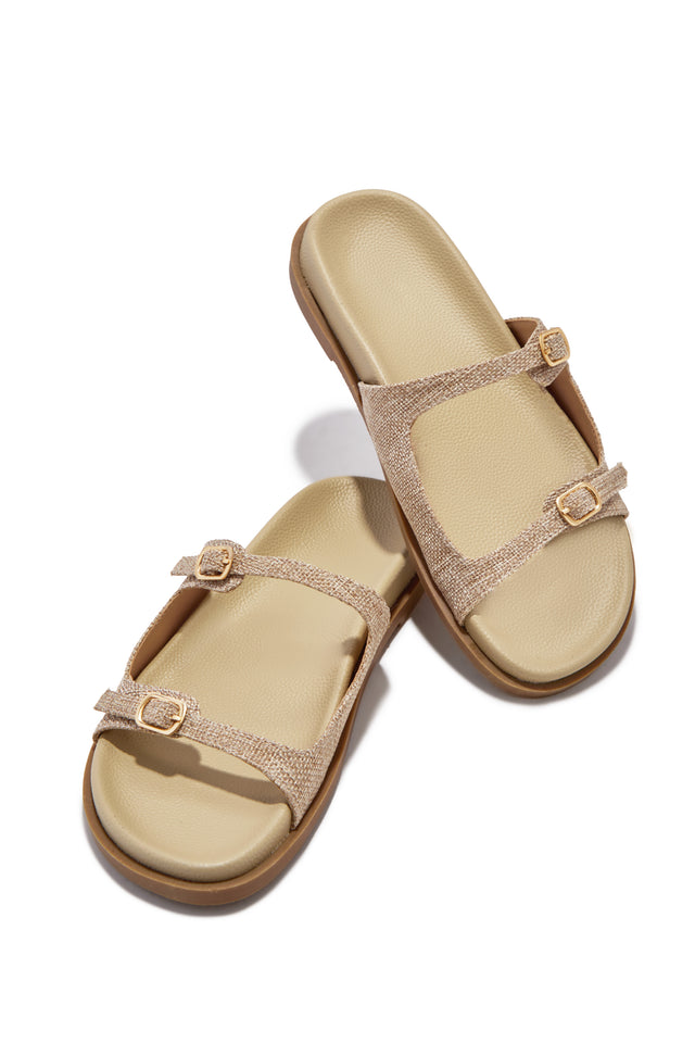 Load image into Gallery viewer, Santorini Beaches Slip On Sandals - Natural
