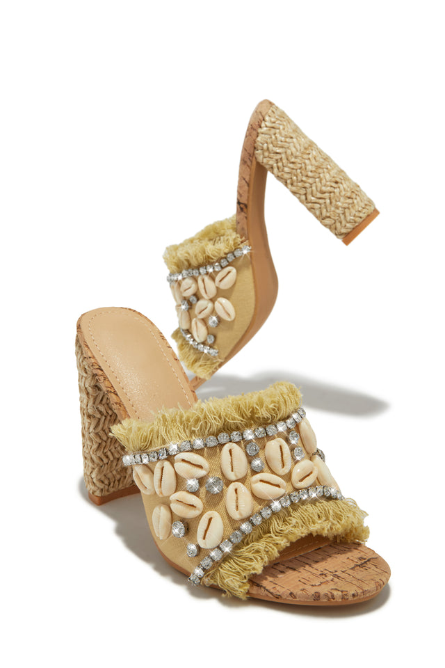 Load image into Gallery viewer, Natural Tone Vacation Heels
