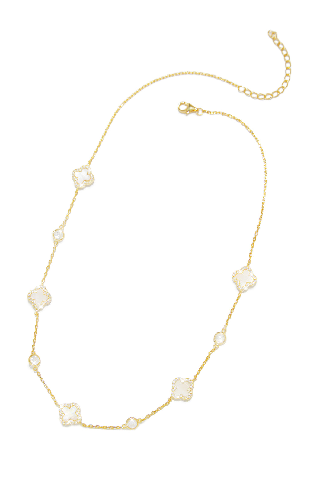 Sterling Silver Gold-Tone Necklace