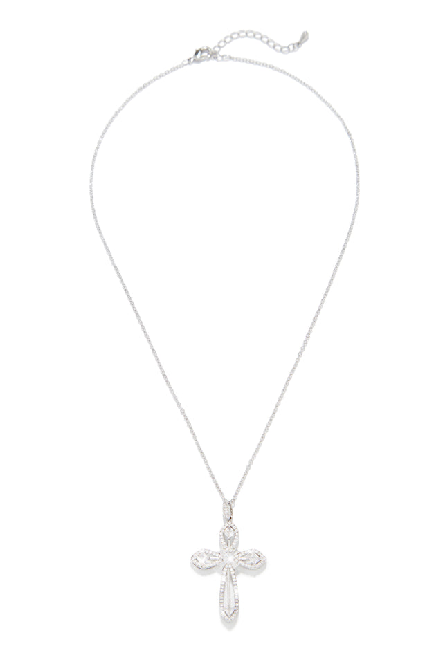 Load image into Gallery viewer, Cross Bling Necklace
