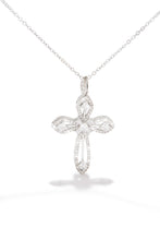 Load image into Gallery viewer, Silver Cross Necklace
