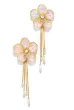 Load image into Gallery viewer, Iridescent Flower Earring
