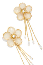 Load image into Gallery viewer, Niaya Flower Drop Earring - Ivory

