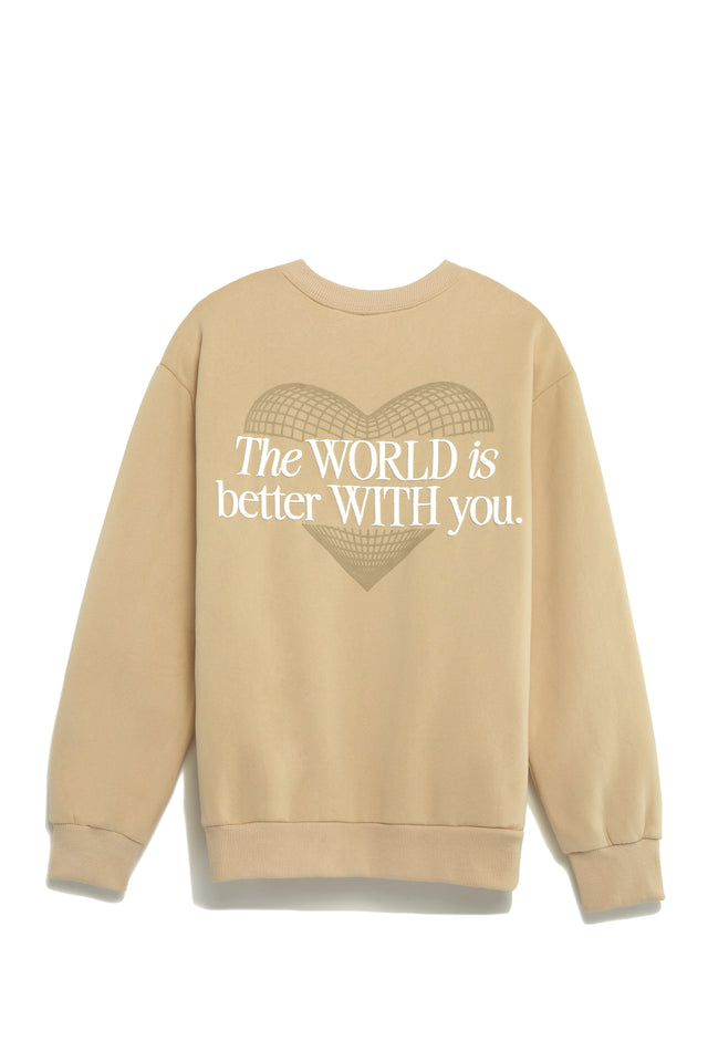 Load image into Gallery viewer, Motivated Mama Wellness Club Exclusive Crewneck - Nude
