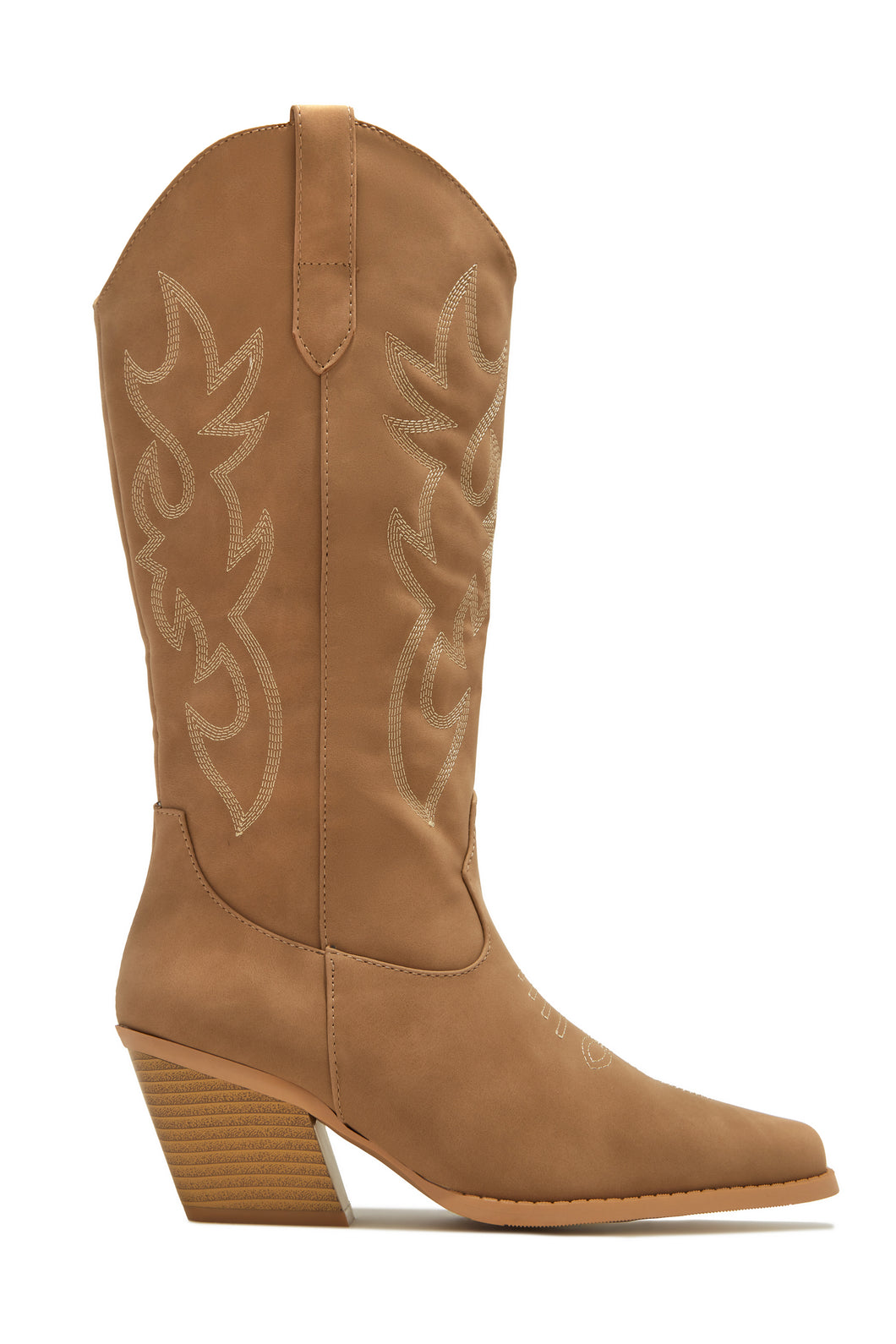 Nude Western Cowgirl Boots