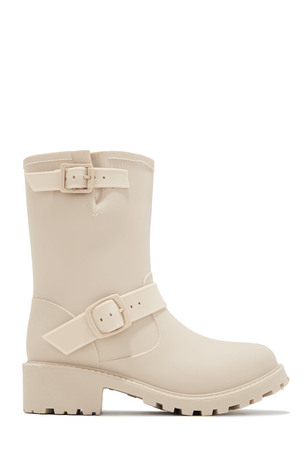 Stormy Water Resistant Rain Boots - Nude