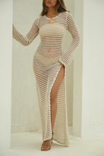 Load image into Gallery viewer, Nude Crochet Dress
