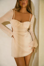 Load image into Gallery viewer, Mireya Long Sleeve Mini Dress - Pink
