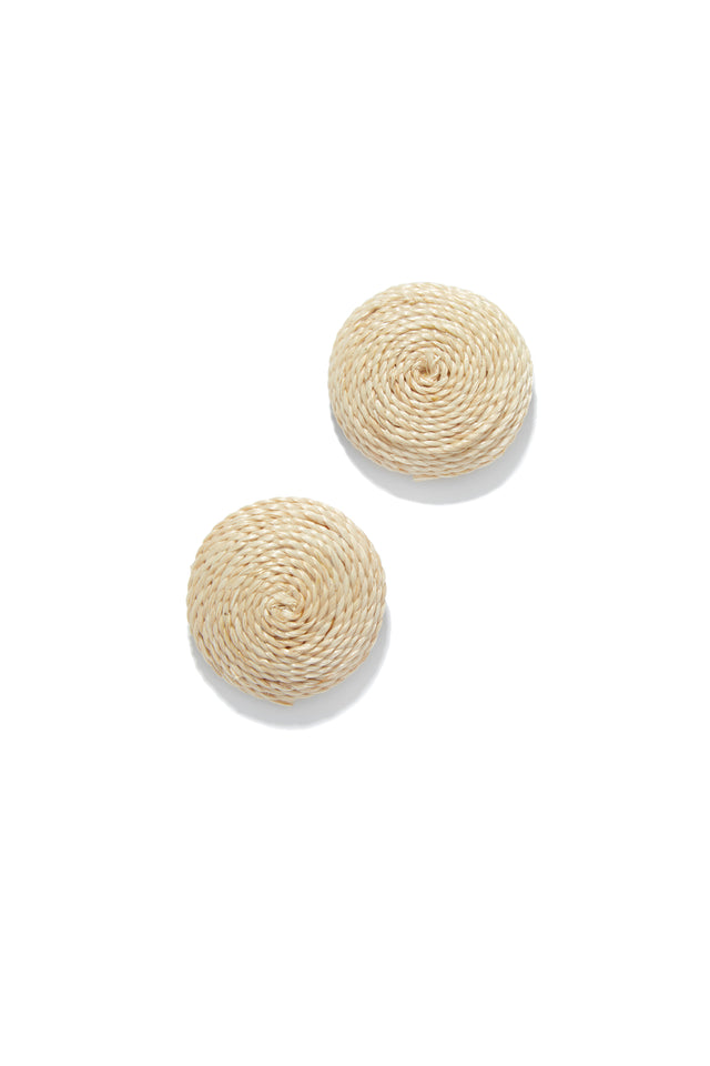 Load image into Gallery viewer, Natural Straw Earrings
