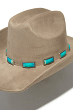 Load image into Gallery viewer, Faux Suede Taupe Hat
