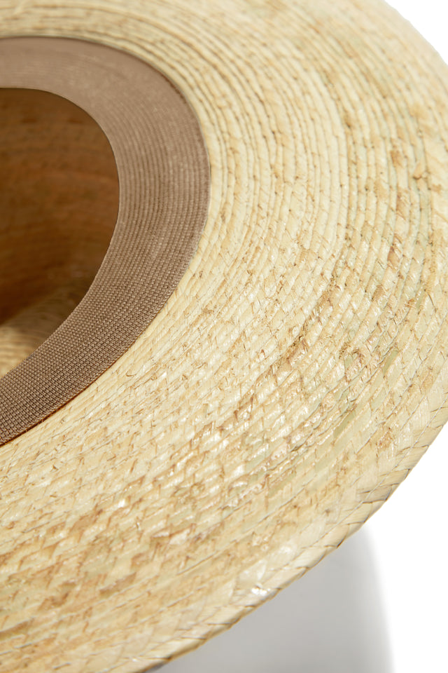 Load image into Gallery viewer, Amenya Palm Leaf Straw Hat - Natural
