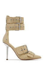 Load image into Gallery viewer, Kora Ankle Strap Pumps - Black

